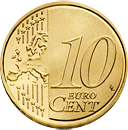 10 Cent Vorderseite